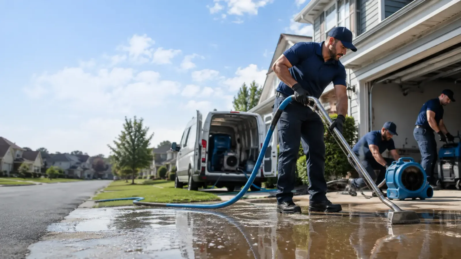 Flood Damage Restoration in West Brooklyn, IL